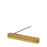 NARROW STICK INCENSE HOLDER - SATIN BRASS