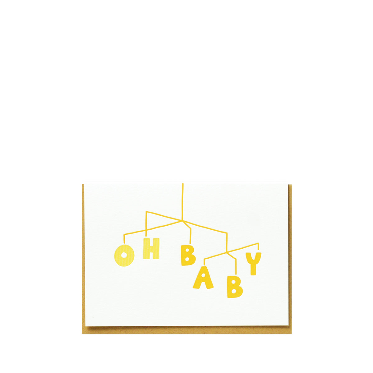 HALF PINT STUDIO - GREETING CARD - OH BABY