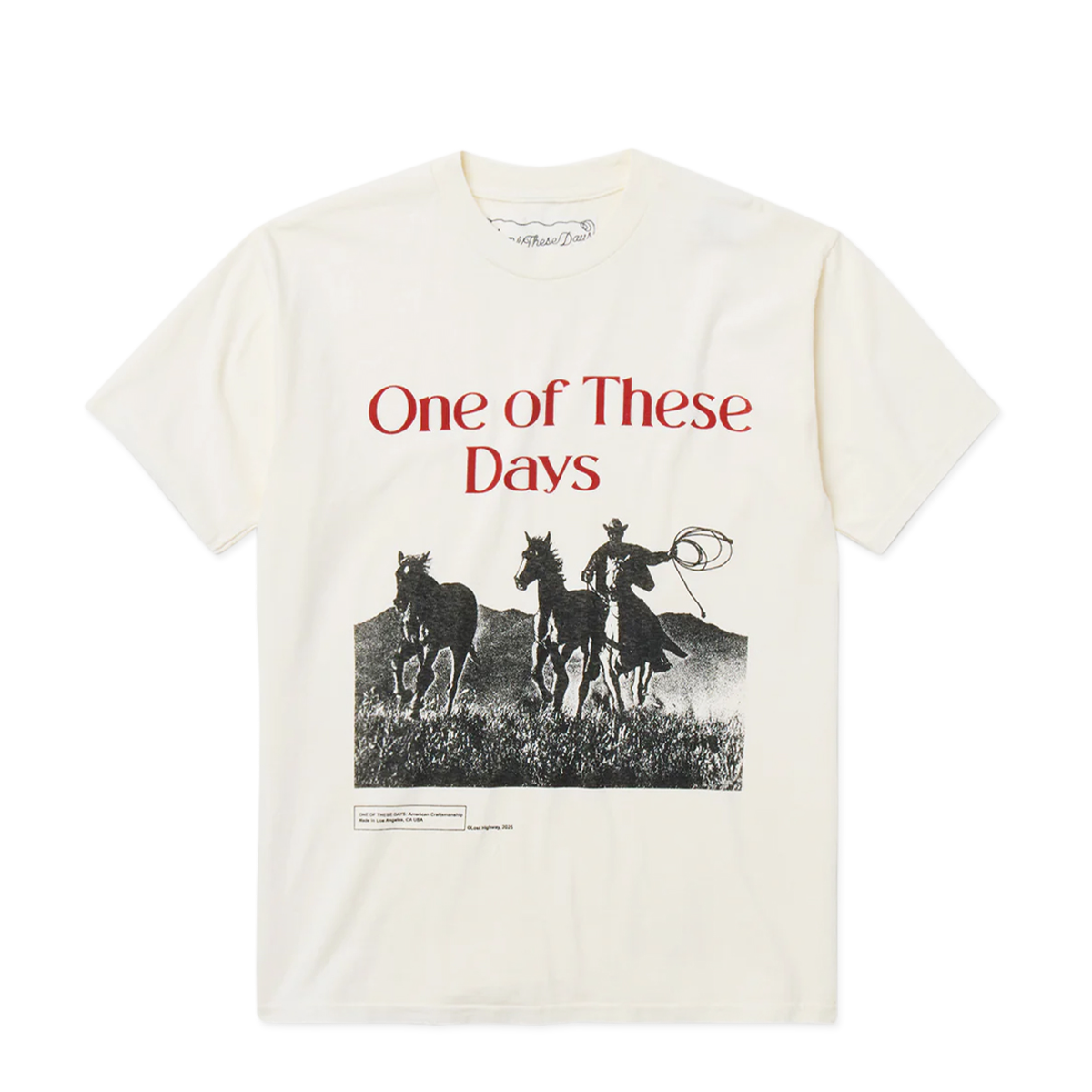ONE OF THESE DAYS - TEE - ACROSS THE PLAINS - BONE