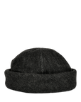 RACAL - DENIM ROLL CAP - BLACK