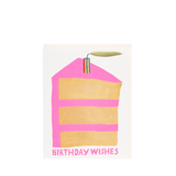 GREETING CARD - PIECE OF CAKE BIRTHDAY
