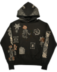 SAMUEL ZELIG - JARDIN HOODIE - FADED BLACK