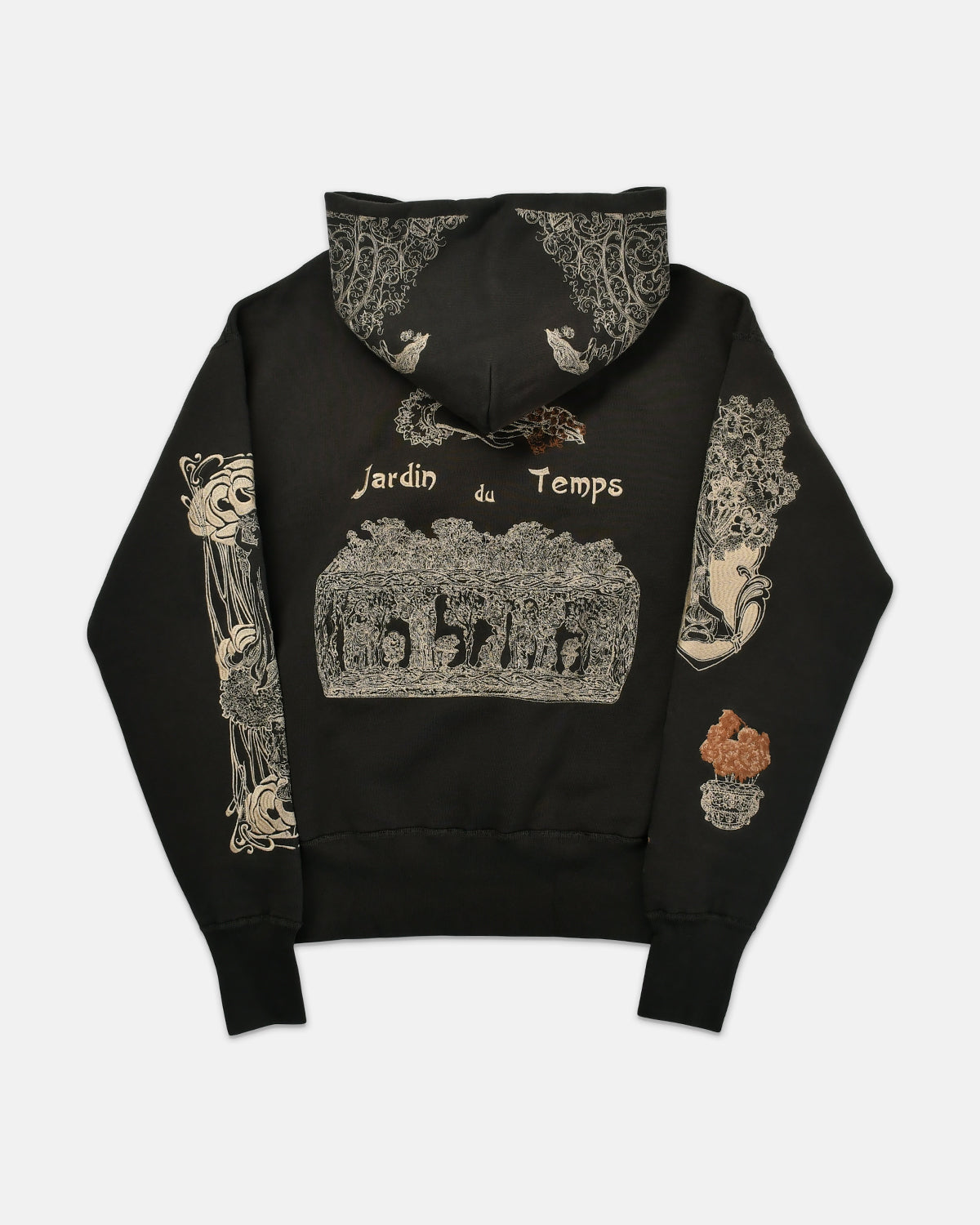 SAMUEL ZELIG - JARDIN HOODIE - FADED BLACK