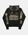 SAMUEL ZELIG - JARDIN HOODIE - FADED BLACK