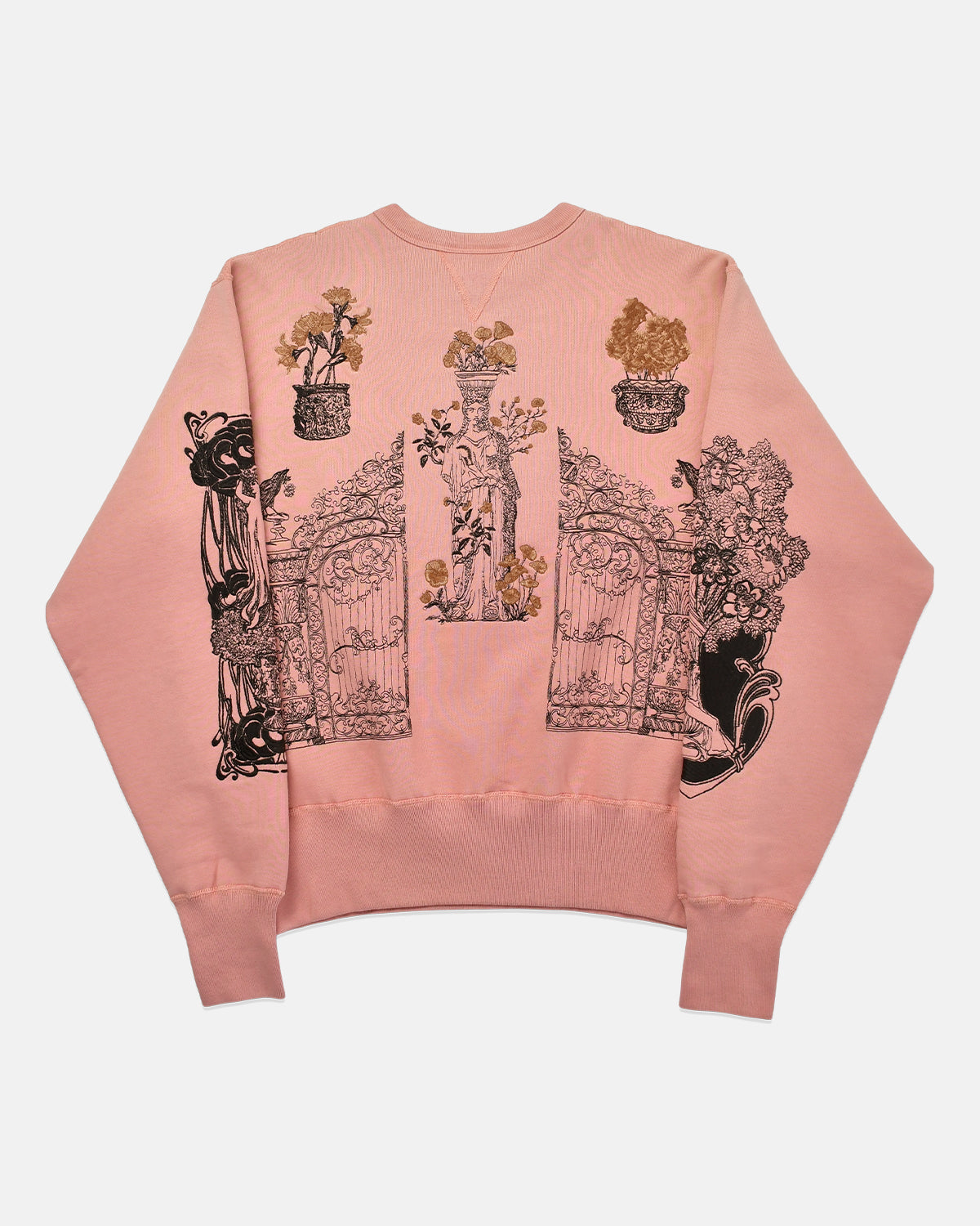 SAMUEL ZELIG - JARDIN CREWNECK - DUSTY ROSE