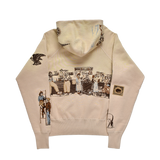 WESTERN HOODIE - TAUPE