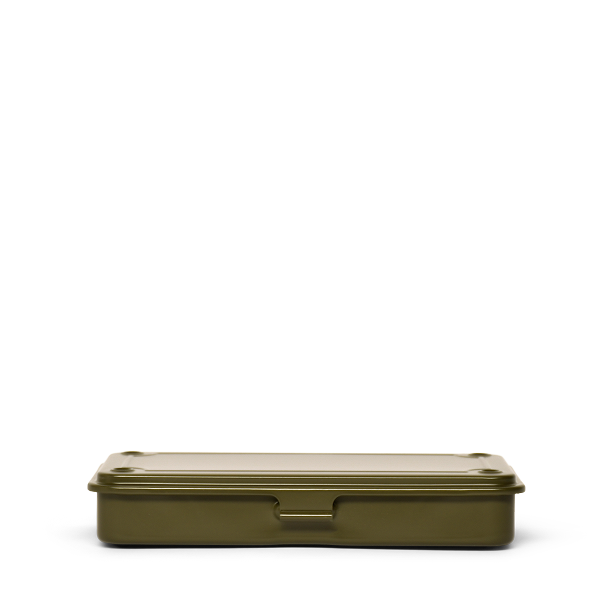 TOYO STEEL - SMALL TRUNK SHAPED BOX - T-192 - MILITARY GREEN