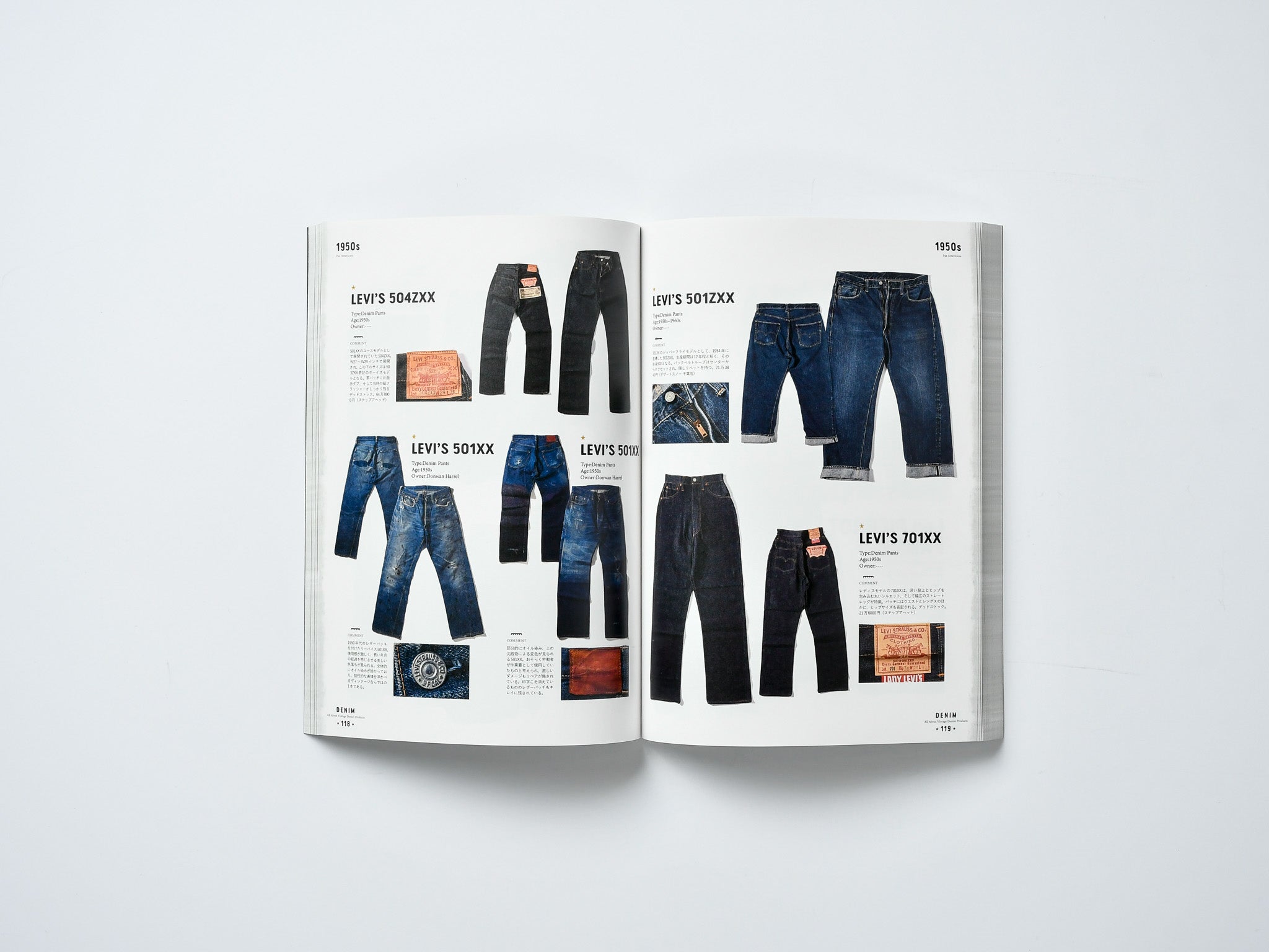 Lightning Archives VINTAGE DENIM EXTRA Japanese Magazine