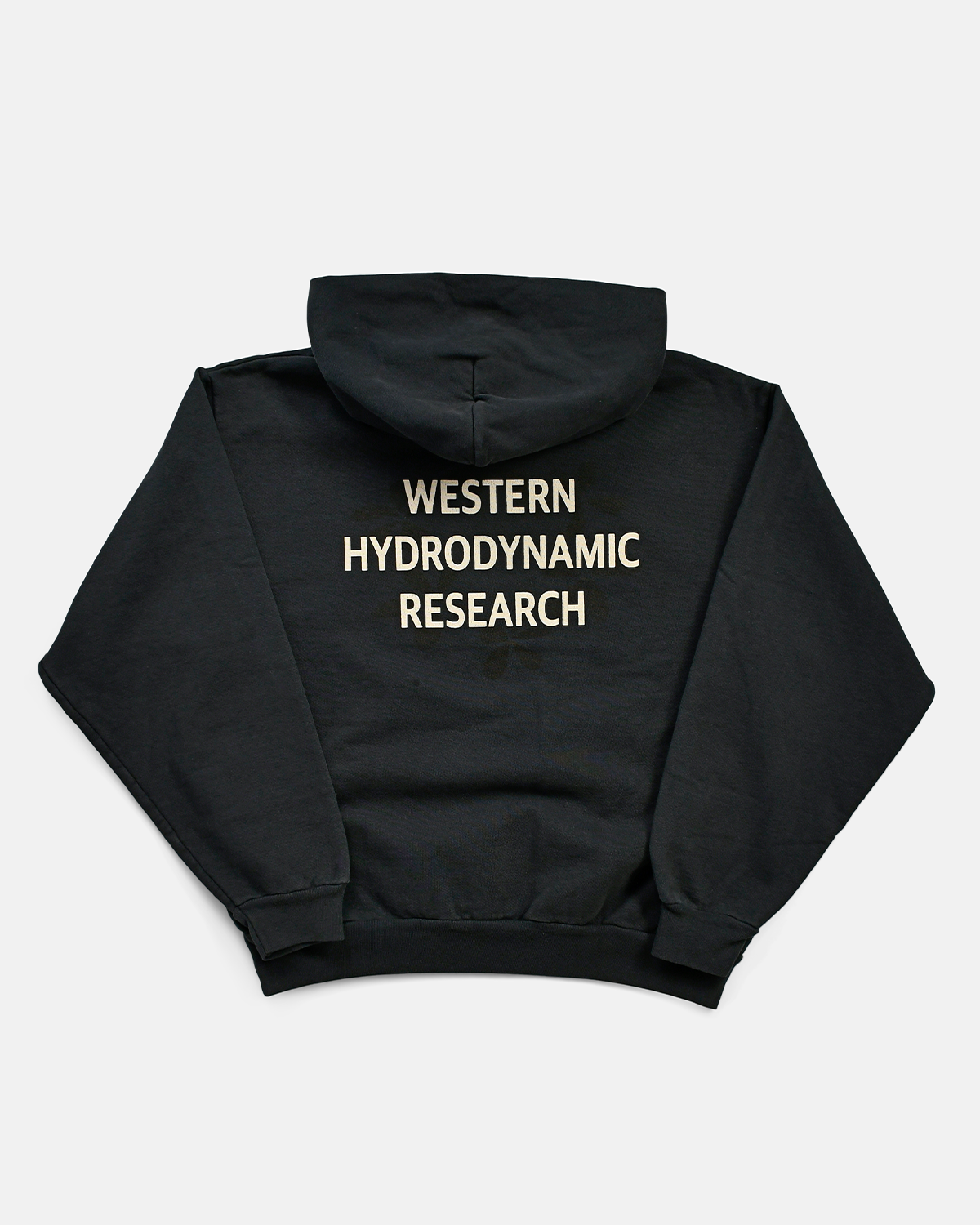 WHR - PLUMERIA HOODIE - BLACK