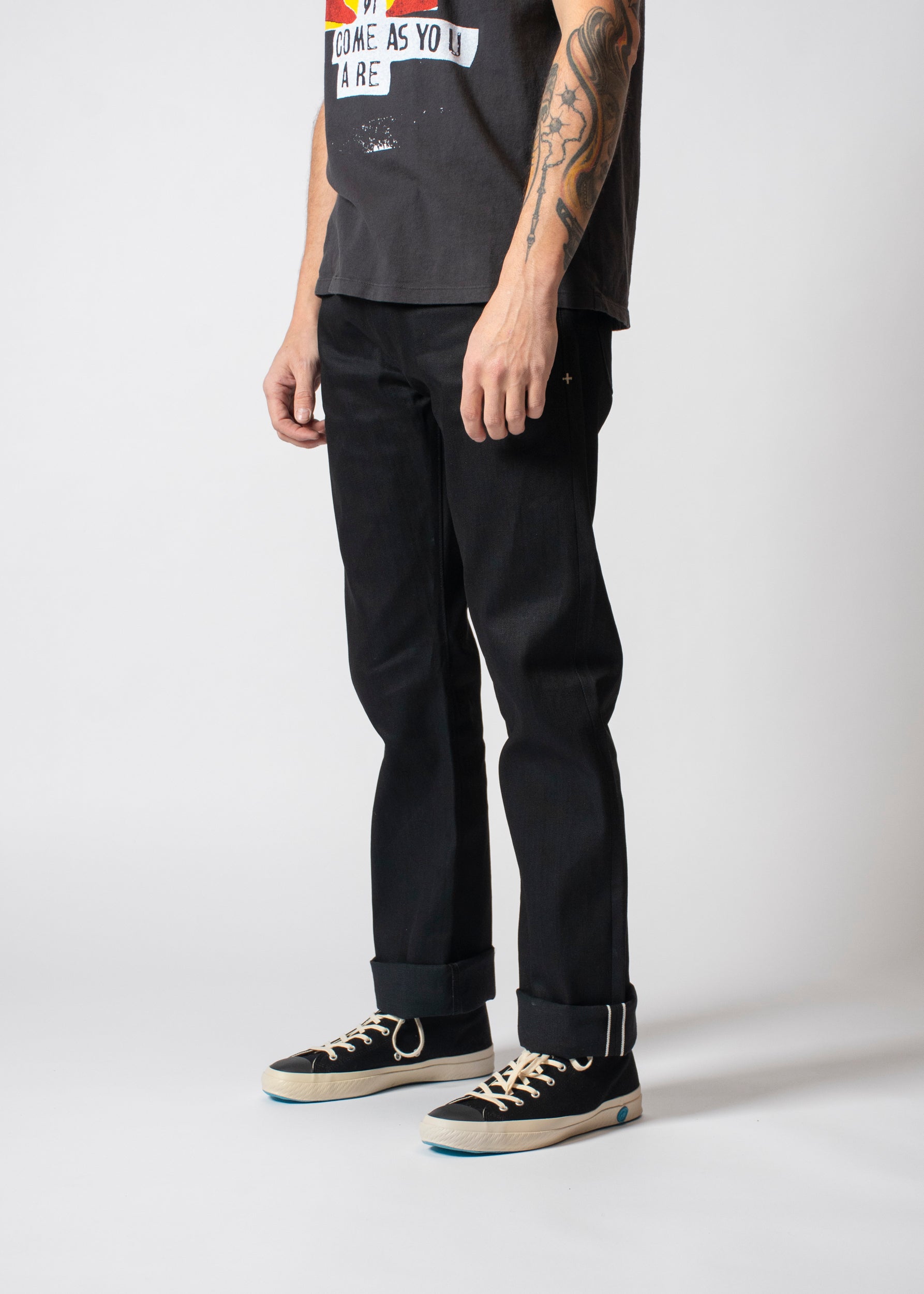 IMOGENE + WILLIE - WILLIE DENIM - BLACK RIGID JP