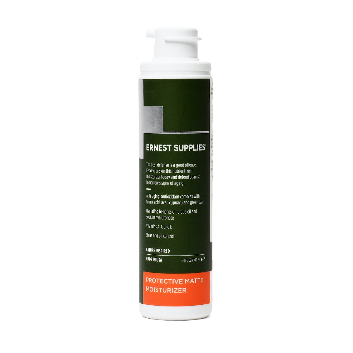 ERNEST SUPPLIES - PROTECTIVE MATTE MOISTURIZER - BATHROOM SIZE