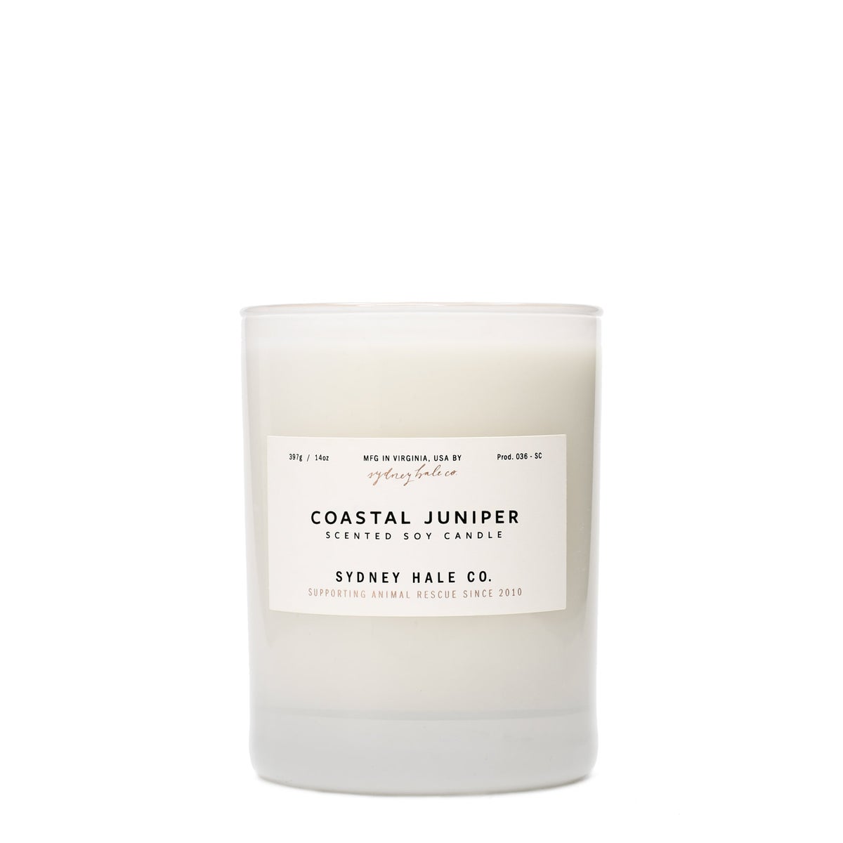 SYDNEY HALE COASTAL JUNIPER CANDLE CURRICULUM