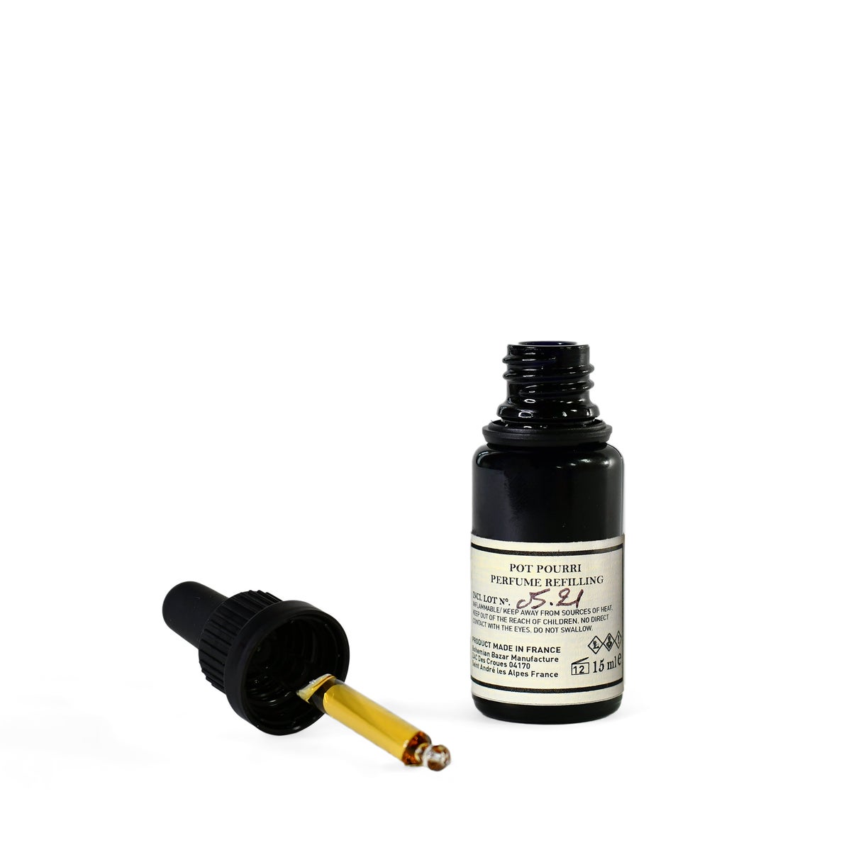 MAD ET LEN - LIQUID RECHARGE - TERRE NOIRE
