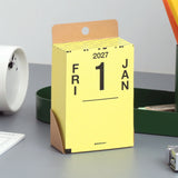 2027 MEMO BLOCK CALENDAR