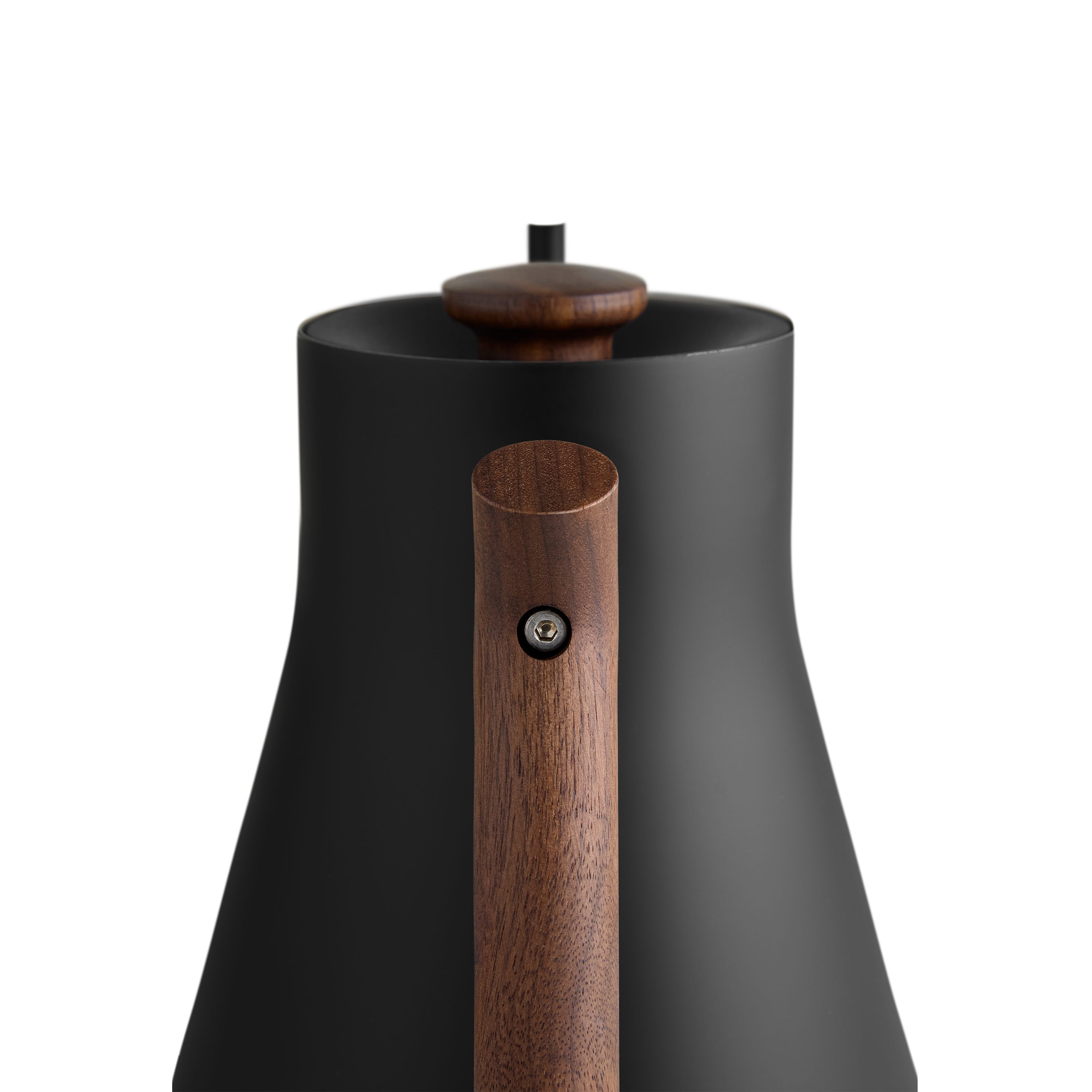 FELLOW - ELECTRIC POUR OVER KETTLE - BLACK W/WALNUT