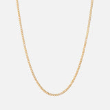 CHAIN - 3MM CUBAN CHAIN - GOLD - 24IN