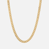 6.5MM CUBAN CHAIN - GOLD - 21IN