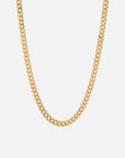 MIANSAI - 6.5MM CUBAN CHAIN - GOLD - 21IN