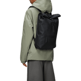 ROLLTOP RUCKSACK W3 - BLACK