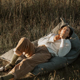 HIKED UP BEAN BAG - KHAKI - UN FILLED