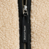 HALF ZIP FLEECE - QUARTZ