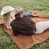 DAY TRIPPER CANVAS THROW - SPICE