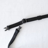 LEATHER FANNY PACK - BLACK