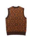 BEAMS+ - SNOW PATTERN VEST 3G - BROWN