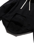 BEAMS+ - SWEAT PULLOVER HOODIE - BLACK