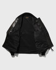 BEAMS+ - MIL FLIGHT JACKET LEATHER - BLACK