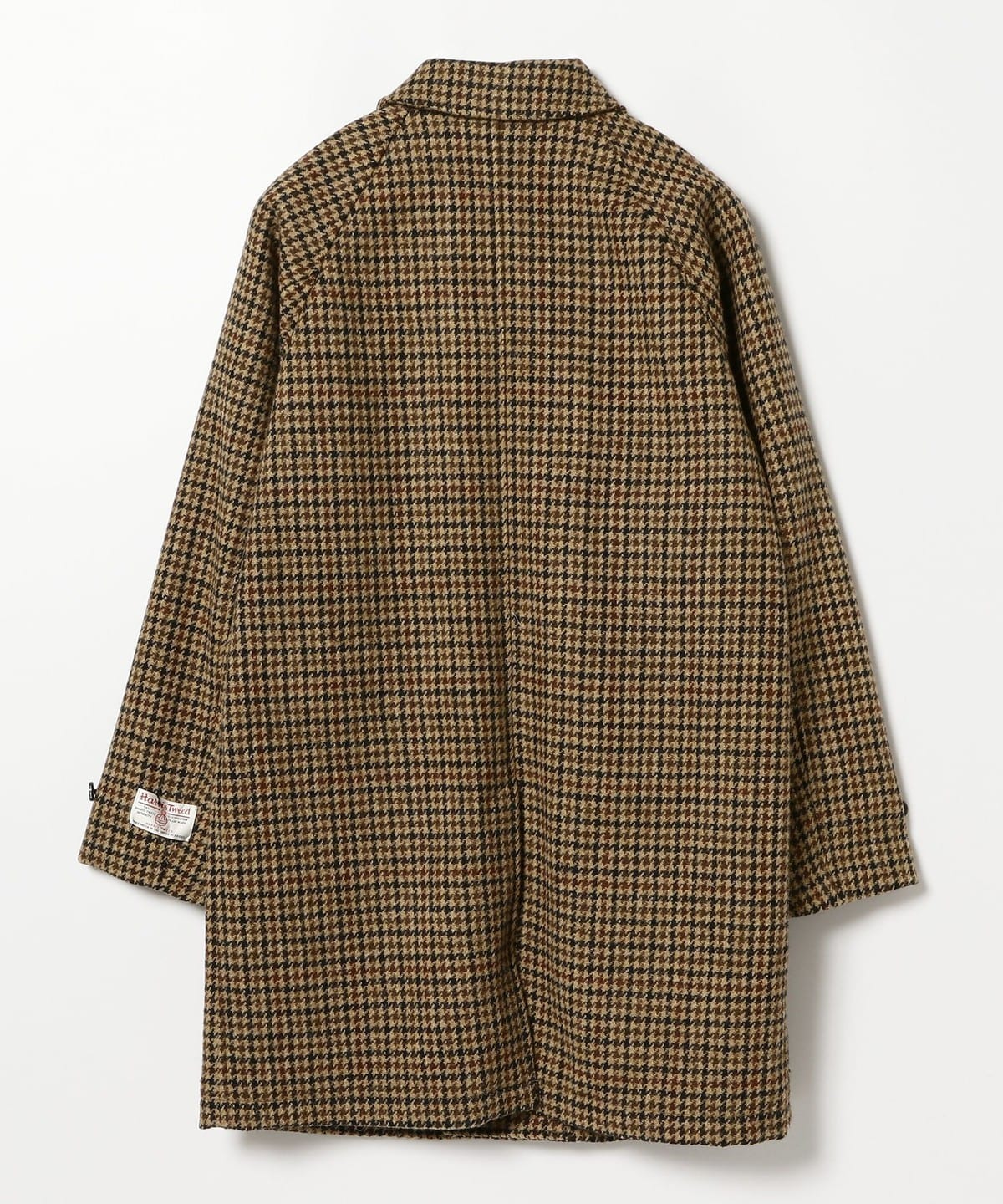 BEAMS+ - BAL COLLAR HARRIS TWEED COAT - GUN CLUB