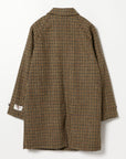 BEAMS+ - BAL COLLAR HARRIS TWEED COAT - GUN CLUB