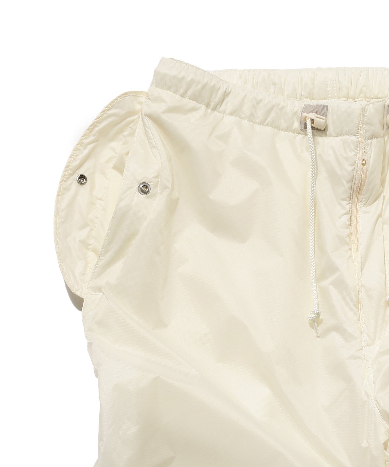 BEAMS+ - MIL OVER PANTS NYLON FLEECE - OYSTER