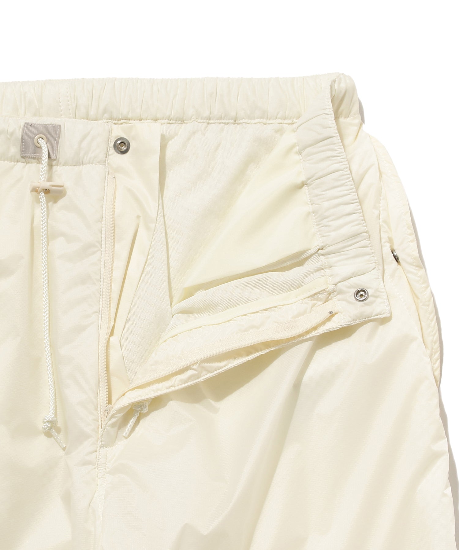 BEAMS+ - MIL OVER PANTS NYLON FLEECE - OYSTER