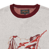 KNIT TEE JACQUARD - SAILING