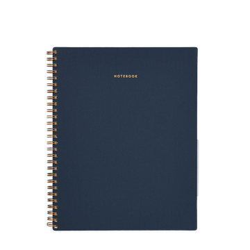 APPOINTED - THREE SUBJECT NOTEBOOK - OXFORD BLUE - GRID