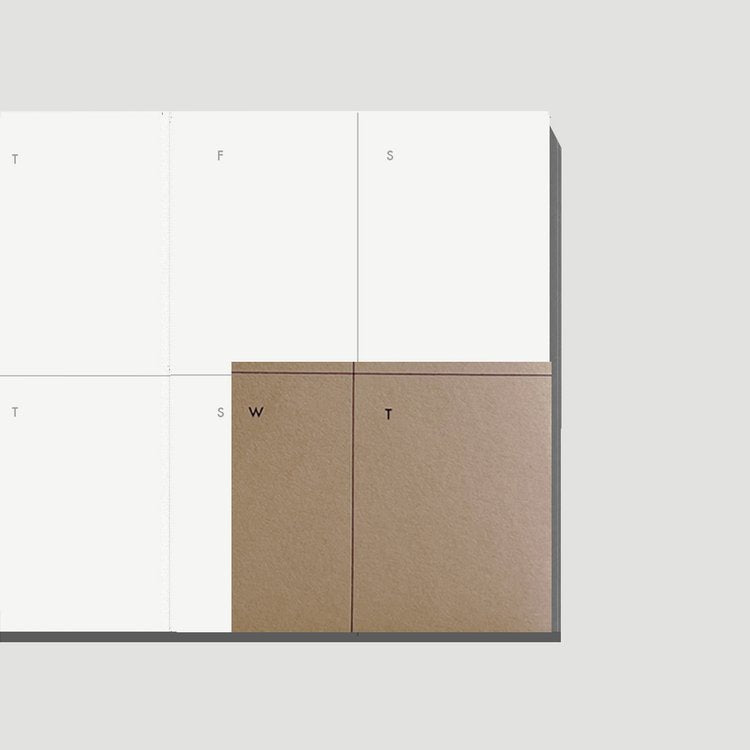 SCOUT EDITIONS - A6 WEEKLY PLANNER WITH POCKET