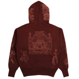 BALLROOM HOODIE - VINTAGE MAROON