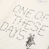 TEE - BARBED - BONE WHITE