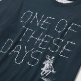 TEE - BARBED - WASHED BLACK