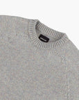 HOWLIN - SWEATER - BOXY SPACE KNIT - MED GREY