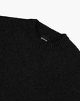 HOWLIN - SWEATER - BOXY SPACE KNIT - BLACK