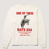 LONG SLEEVE TEE - BREAK ON THROUGH - BONE