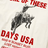 LONG SLEEVE TEE - BREAK ON THROUGH - BONE