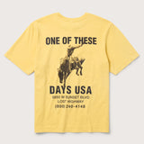 TEE - BREAK ON THROUGH - SUMMER YELLOW