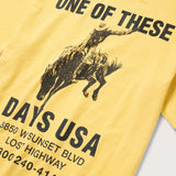 TEE - BREAK ON THROUGH - SUMMER YELLOW