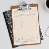 OLD SCHOOL CLIPBOARD - A5