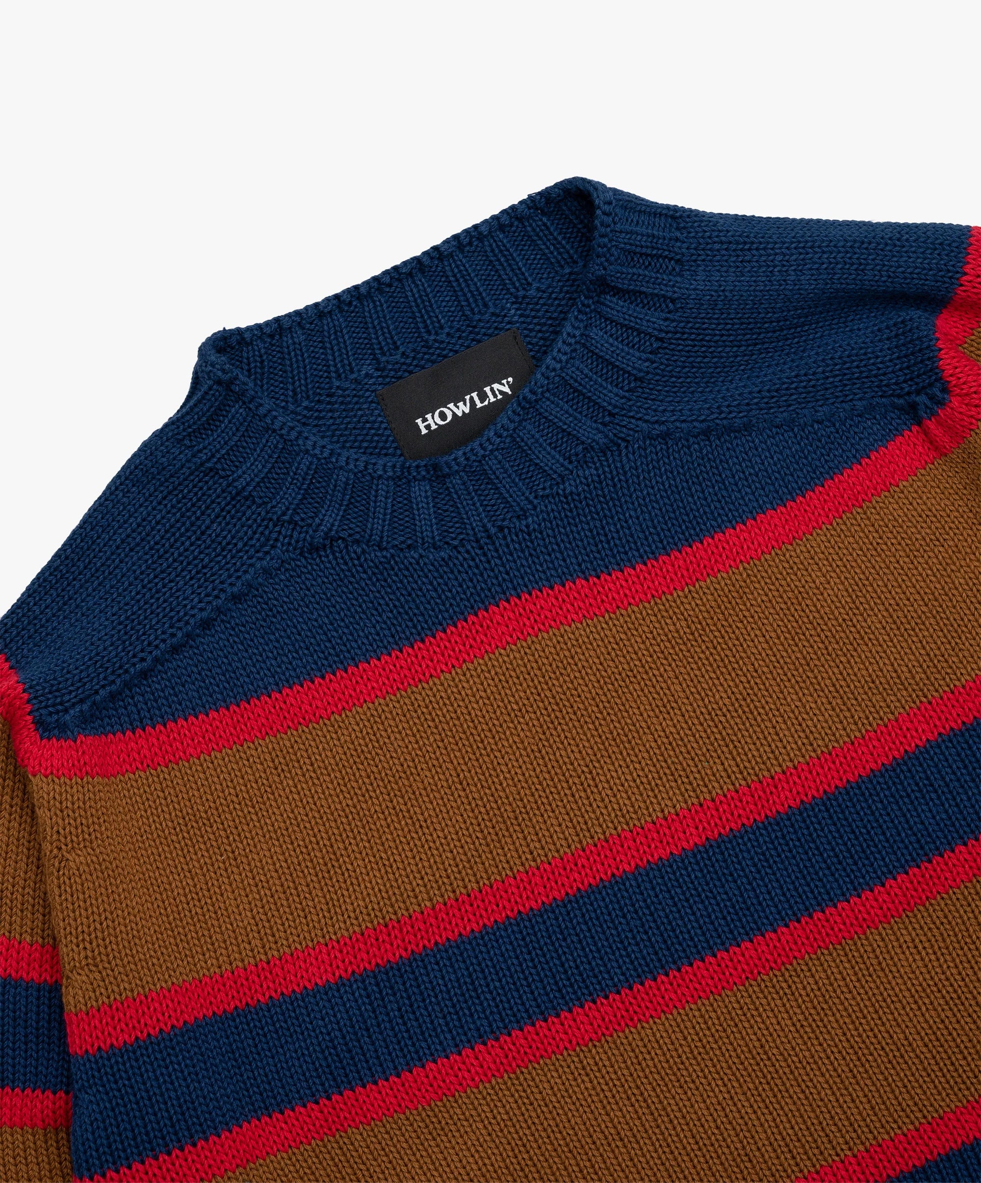 HOWLIN - SWEATER - CLOSE TO THE KNIT - BLUE