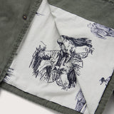 COACHES JACKET - OLIVE