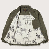 COACHES JACKET - OLIVE